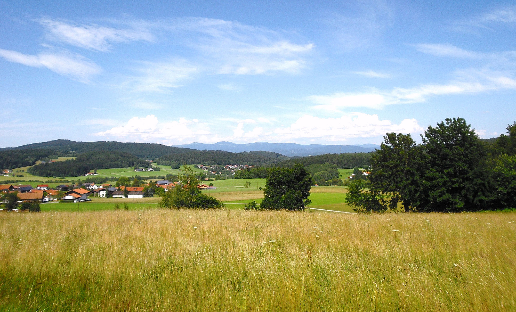 Pension Kraus Hausansicht Außenansicht Pension Bayerischer Wald